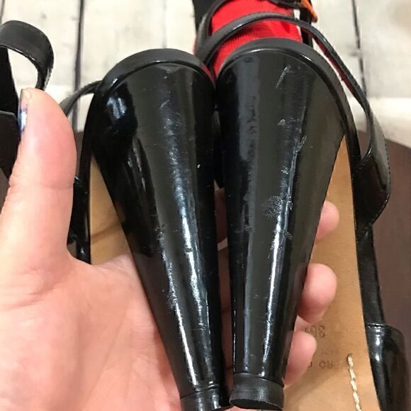 6.5 Ankle Strap Platform Sandals Giambatista Valli - Picture 5 of 8